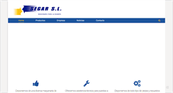 Desktop Screenshot of maquinariasegar.com